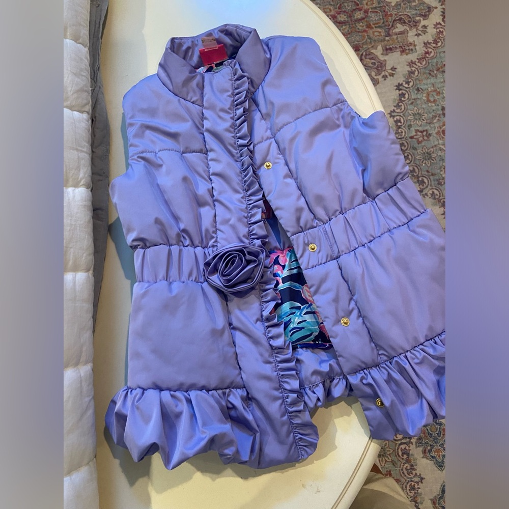 Lily Pulitzer puffer vest.